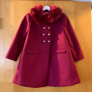 Size 3-4 Janie and Jack pea coat